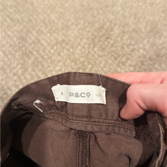 Men's Brown Utility Work Pants - Picture 5 of 6